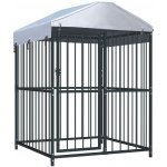 vidaXL Venkovní psí kotec se střechou 120 x 120 x 150 cm – Zboží Dáma