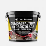 Den Braven 11008BI Gumoasfaltová hydroizolace DenBit DISPER DN, kbelík 5 kg, černá – Hledejceny.cz
