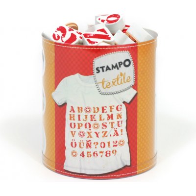 STAMPO TEXTILE ABECEDA – Zbozi.Blesk.cz