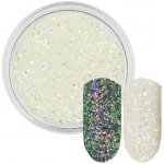 Rossart Bílé glitre s barevným leskem 0,4 mm 3 ml – Hledejceny.cz
