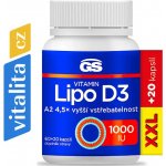 GS Vitamin Lipo D3 1000 IU XXL 80 kapslí – Hledejceny.cz