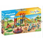 Playmobil 71571 Velké dětské hřiště kolotoč, skluzavka, kolo – Zboží Živě