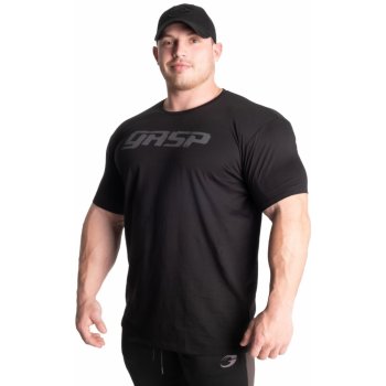 Gasp LEGACY GYM TEE BLACK pánské sportovní fitness tričko černé