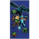 Jerry Fabrics osuška Minecraft Metro Art Survive 70 x 140 cm – Zbozi.Blesk.cz