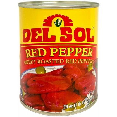 Del Sol Pečené papriky červené 794 kg – Zboží Dáma