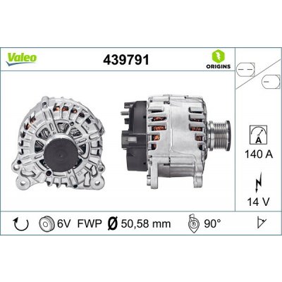 Alternátor VALEO 439791 | Zboží Auto