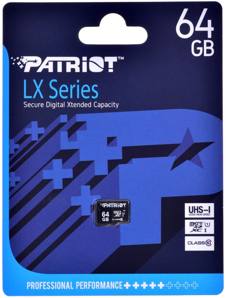 Patriot MicroSDXC Class 10 64 GB SF64GMDC10