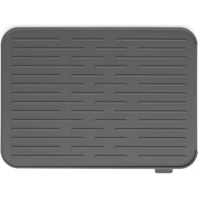 Brabantia Silikonový odkapávač na nádobí, tmavě šedá – Hledejceny.cz