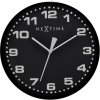 Hodiny Nextime 3053zw Dash Black 35cm