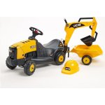 Falk Traktor JCB s valníkem a zadní lžící – Zboží Mobilmania