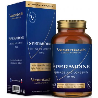 Vesantech Spermidine 10 mg 60 kapslí – Hledejceny.cz
