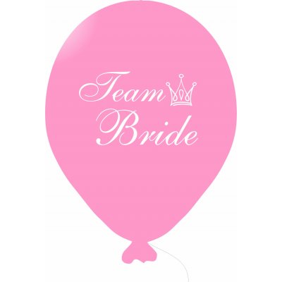 Team Bride balónek růžový – Sleviste.cz