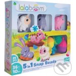 Trefl Lalaboom Darčeková súprava spájacích korálkových blokov Zvieracia farma 25 ks – Zboží Dáma