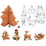 Family Christmas 3D formičky na vykrajování - vánoční motivy – Hledejceny.cz