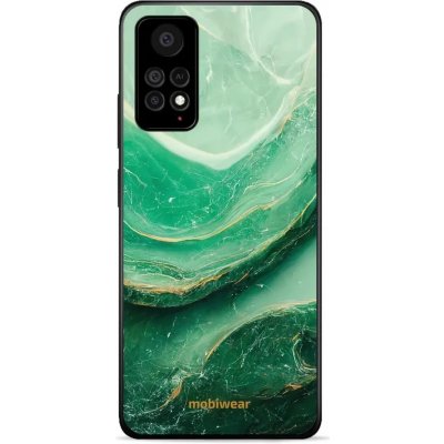 Mobiwear Glossy - Xiaomi Redmi Note 11 Pro 5G - G023G - Zelený mramor – Zboží Živě