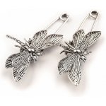 Brož vážka na spínacím špendlíku varianta 1 platina – Zboží Dáma Brož vážka na spínacím špendlíku varianta 1 platina – Zboží Dáma