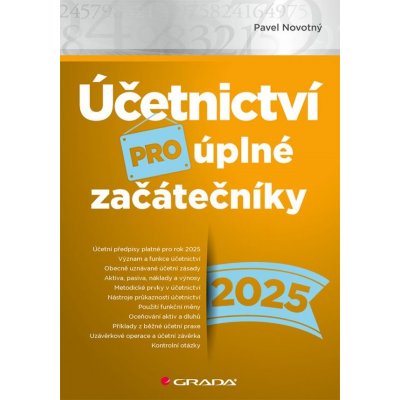 Účetnictví pro úplné začátečníky 2025 - Pavel Novotný – Sleviste.cz