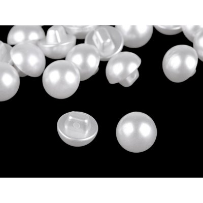 Knoflík plastový perla - 12mm – Hledejceny.cz
