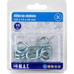 očko se závitem zavřené 40x14x3,8mm Zn (10ks) – Hledejceny.cz