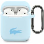 Lacoste Liquid Silicone Glossy Printing Logo Pouzdro pro AirPods 1/2 Blue LCA2SLB – Zboží Živě