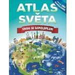 Atlas světa - Kniha se samolepkami - John Malam – Zboží Mobilmania