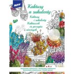 MFP 5301218 Omalovánky antistresové Kaktusy a sukulenty 210x290mm/32s – Zboží Dáma