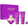 Kosmetická sada Versace Pour Femme Dylan Purple dámská sada EDP 100 ml + EDP 5 ml + sprchový gel 100 ml + tělové mléko 100 ml