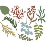 DP Craft vyřezávací šablona Květy a listy 9 ks – Hledejceny.cz