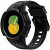 Obal a kryt k chytrým hodinkám Spigen Rugged Armor Pro Black Samsung Galaxy Watch5/Watch4 44mm ACS03830