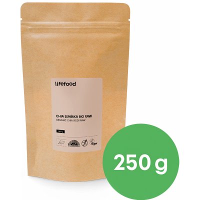 Lifefood semínka chia Bio Raw 250 g – Hledejceny.cz