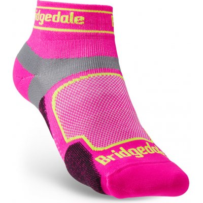 Bridgedale Trail Run UL T2 CS Low Women's dámské běžecké ponožky Pink – Zboží Dáma