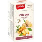 Apotheke Zázvor a rakytník 20 x 2 g – Zbozi.Blesk.cz