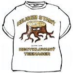 Tričko Nejsem starý jsem jen recyklovaný teenager bílá – Zboží Dáma