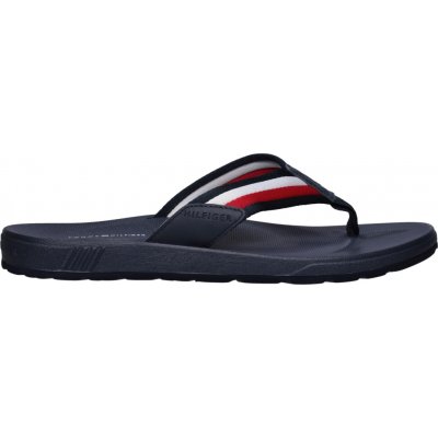Tommy Hilfiger MOLDED HILFIGER RWB BEACHSANDAL Tmavě modrá Bílá Červená – Zbozi.Blesk.cz