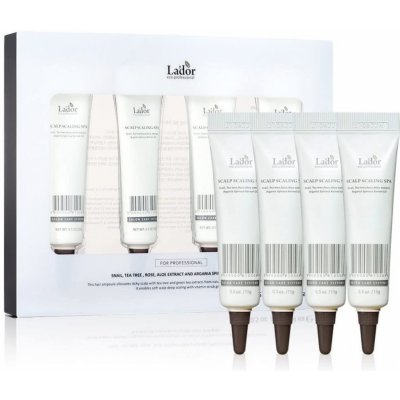 La'dor Scalp Scaling Spa Peelingy pro pokožku hlavy 4 x 15 g – Hledejceny.cz