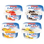 Ehrmann Jogurt řeckého typu s nízkým obsahem laktózy Mix jahoda vanilka stracciatella broskev maracuja 135 g – Zboží Dáma