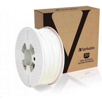 VERBATIM 3D Printer PLA 2.85mm ,126m, 1kg white – Zboží Živě
