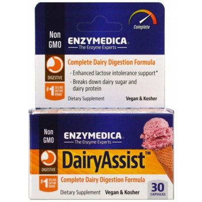 Enzymedica Dairy Assist 30 kapslí – Hledejceny.cz