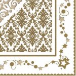 Duni Ubrousek Airlaid natural s vločkou 40x40cm – Sleviste.cz