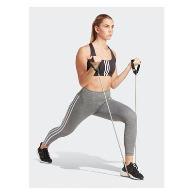 adidas Legíny Train Essentials 3-Stripes High-Waisted 7/8 Leggings IC8296 Šedá – Zbozi.Blesk.cz