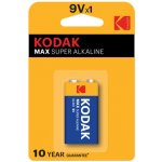 Kodak MAX SUPER ALKALINE 9V 1ks 146550 – Hledejceny.cz