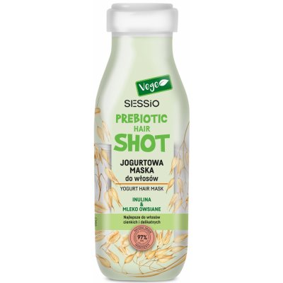 Sessio Prebiotic Shot Yogurt inulin a ovesné mléko Maska na vlasy 350 g