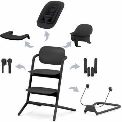 Cybex Lemo 4v1 Stunning Black 2022 – Sleviste.cz