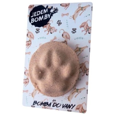 Bohemia Gifts šumivá pěnivá bomba do koupele tlapky 85 g