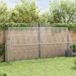 vidaXL venkovní klec 400 x 100 x 190 cm pozink – Zboží Dáma