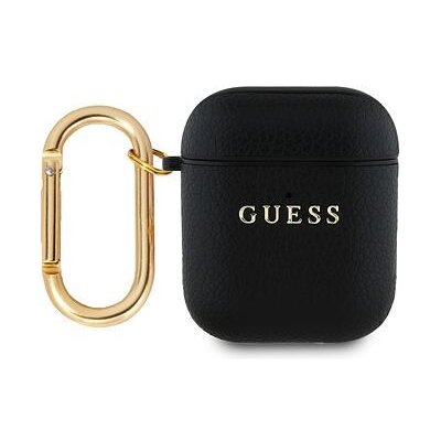 Guess PU Grained Classic Logo Pouzdro pro AirPods 1/2 GUA2PGUGMK – Zboží Živě