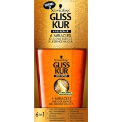 Gliss Kur Hair Repair 6 Miracles olejová esence pro všechny typy vlasů 75 ml