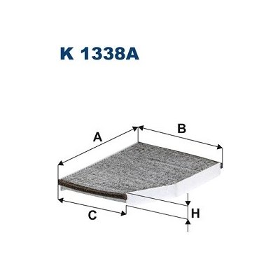 K1338A FILTRON Filtr, vzduch v interiéru – Hledejceny.cz