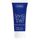 Ziaja Sensitive Skin zpevňující noční krém redukující podráždění 50 ml