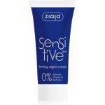 Ziaja Sensitive Skin zpevňující noční krém redukující podráždění 50 ml – Zboží Dáma